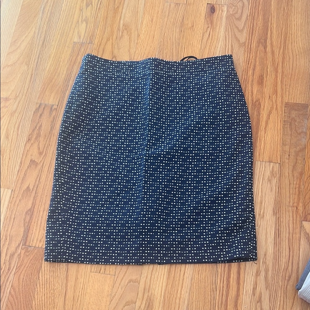 Polka Dot Pencil Skirt